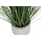 Monarch Specialties Artificial Plant 21" Tall Grass, Indoor, Faux, Fake, Table, Greenery, Potted, Real Touch, Decorative I 9574 - alternate 2